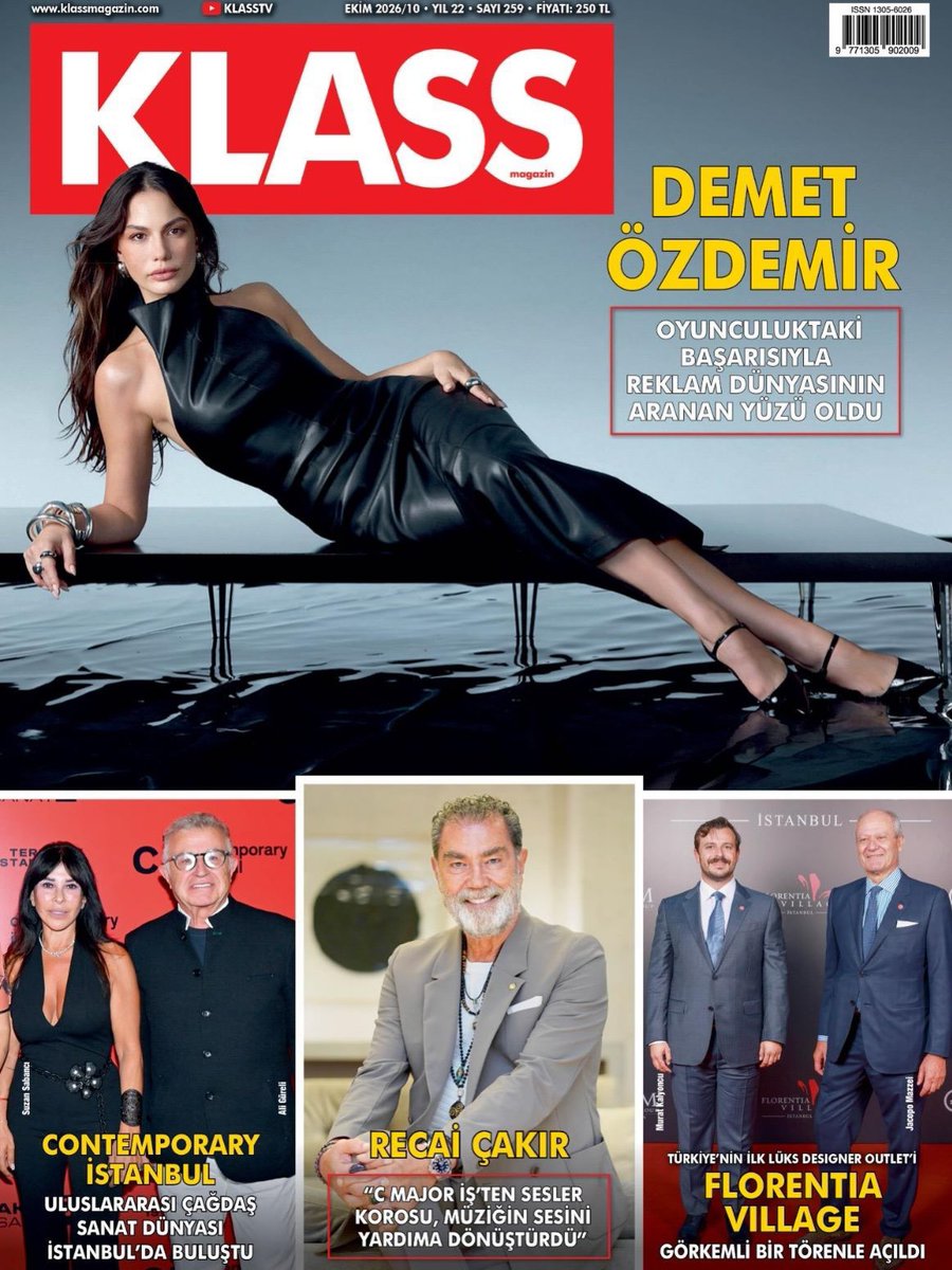 DemetOzdmrMedia's tweet photo. Demet Özdemir KLASS MAGAZIN EKİM SAYISI kapağında💫

Magazin, cemiyet, iş dünyası ve özel hayatın nabzını tutan Klass Magazin'in Ekim sayısı “Türkiye’ye yön verenler” özel dosyasıyla tüm bayilerde ve Trendyol’da🗞️

@KlassMagazin #DemetÖzdemir https://t.co/gztGFAYYaG