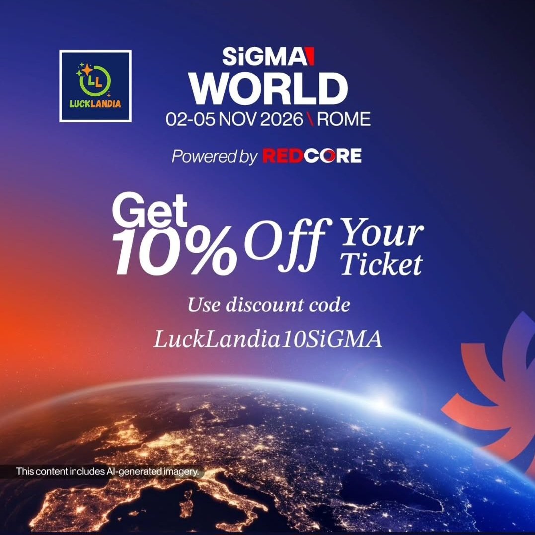 M_Milica0's tweet photo. SiGMA World 2026!

🔥Get 10% off your tickets with code LuckLandia10SiGMA🔥
Book your tickets https://t.co/5cHky6B2op

📅 02–05 Nov, 2026
📍 Fiera di Roma, Rome, Italy

#lucklandia #SiGMAWorld #GamingEvents #SiGMAEvents #MediaPartners #gamingindustry https://t.co/sT2HxAI5nx