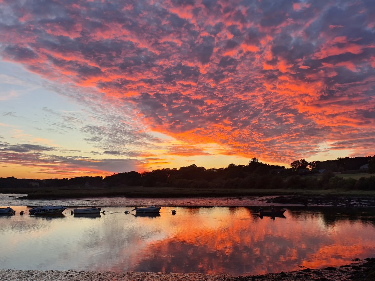 DuGolfe's tweet photo. Coucher de soleil
Golfe du #Morbihan, #Bretagne https://t.co/IQfd0HJpoq
