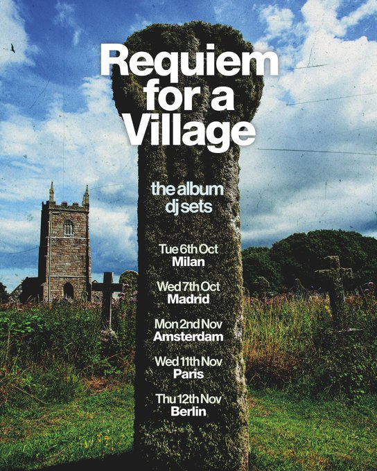 NoteProgressive's tweet photo. Steven Wilson: DJ set ed esibizioni dal vivo (a #Milano #OGGI #6ottobre) in occasione dell’uscita del suo nuovo album “Requiem For A Village”, il #6novembre #StevenWilson @StevenWilsonHQ – DETTAGLI QUI: https://t.co/SvjC23Id7g https://t.co/HLLnbSsRSy