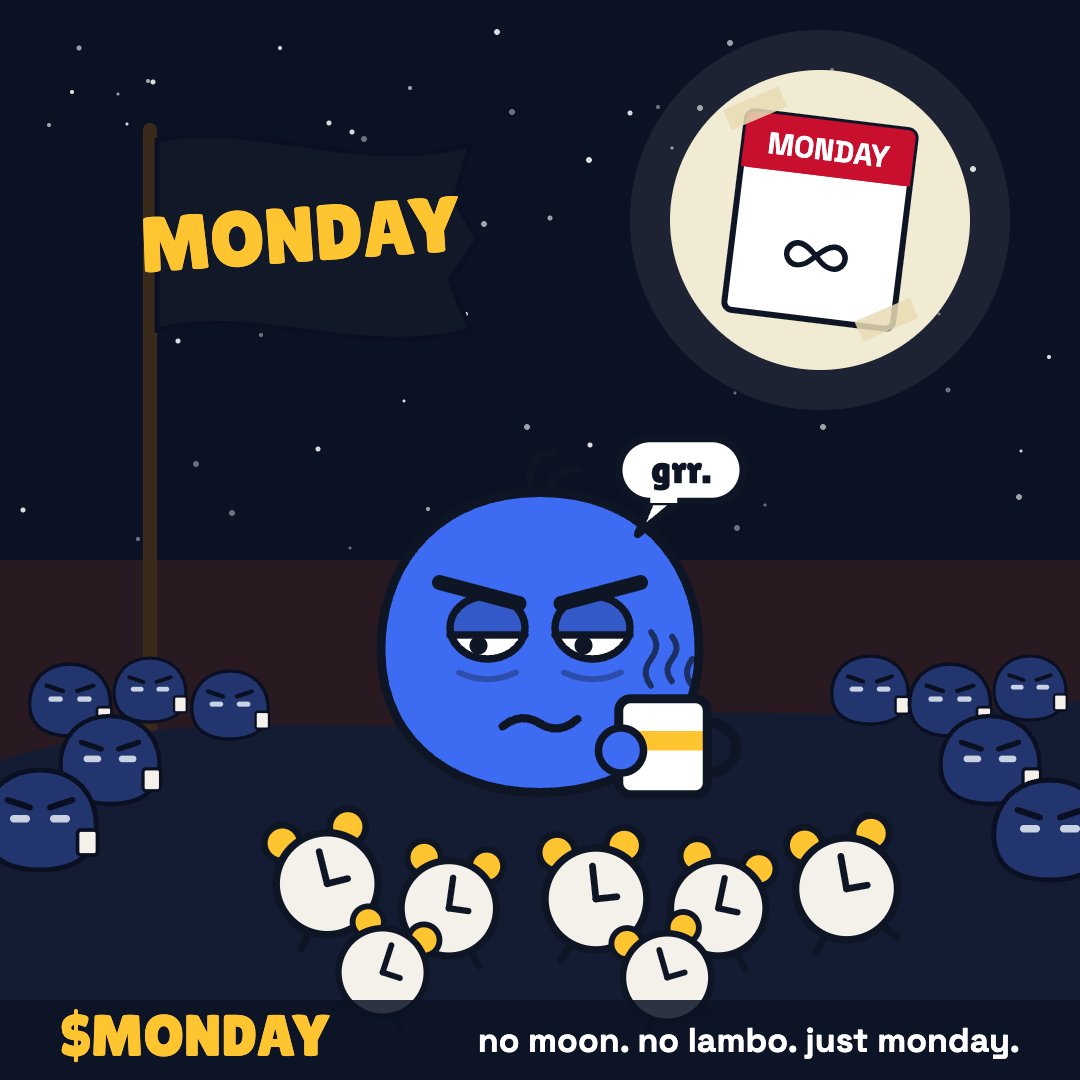 Mondaytoken's tweet photo. Time to invest to make you're monday better. https://t.co/56VaIqHCZp