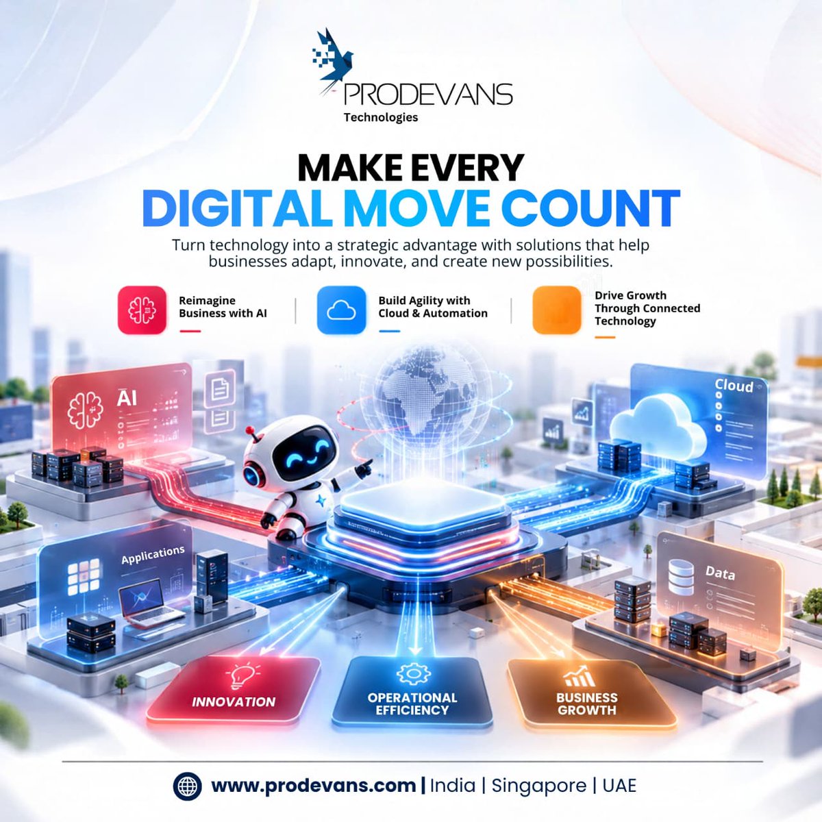 CEOProDevAns's tweet photo. 🚀 Make Every Digital Move Count.

Prodevans Technologies combines AI, Cloud, Automation, and digital infrastructure to help businesses innovate and grow.

Register Now: https://t.co/KCZxkLqANC
.
.
.
#DigitalTransformation #ProdevansTechnologies https://t.co/9wnM0o8OKp