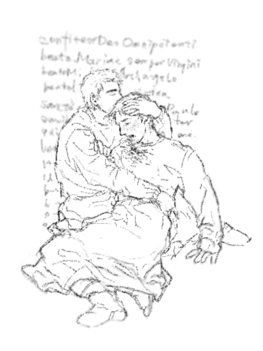 Bubbbbble4's tweet photo. #gregorious
#kcd
Confiteor. https://t.co/TwgrGaiOd1