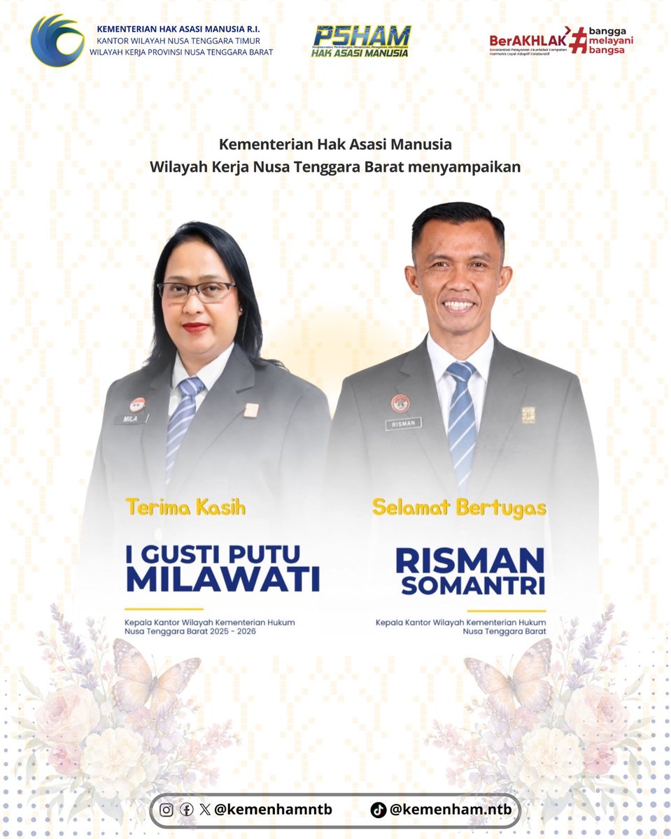 kemenhamntb's tweet photo. Selengkapnya di:
Instagram di:
https://t.co/B8KuQIf2j4

Facebook:
https://t.co/r52rC7HyEA https://t.co/RkOKeZAjJt