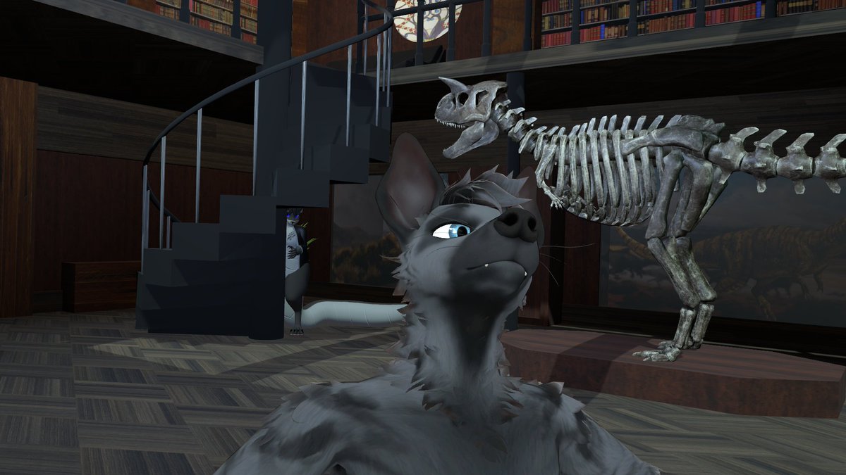 huntingstripes's tweet photo. 'Fossil' is the fifth prompt for this Voretober! Thanks to
@nshade007.bsky.social, for helping me with photos! 
Part I.
#voretober2026 #vore #nsfw #furry #vrchat https://t.co/0eR894p7ZX