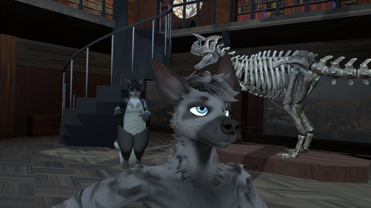huntingstripes's tweet photo. 'Fossil' is the fifth prompt for this Voretober! Thanks to
@nshade007.bsky.social, for helping me with photos! 
Part I.
#voretober2026 #vore #nsfw #furry #vrchat https://t.co/0eR894p7ZX