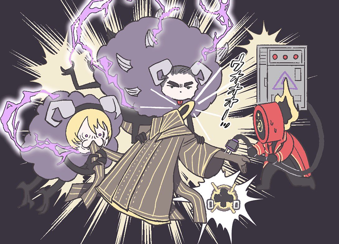 tamanobuland's tweet photo. 長期戦闘特殊充電で毎回頭の中これ https://t.co/cCxUI8OGZ1