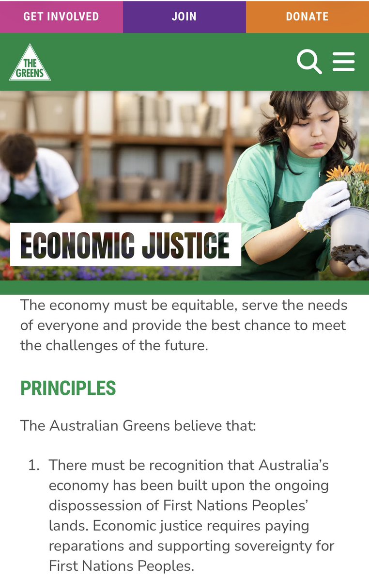 GreenTyler27's tweet photo. Someone needs to check in on this party. The Australian Greens have now put public ownership of supermarkets firmly on the political agenda. Incredible to see in Australia I must say. Their own policy calls for a nationwide government-owned supermarket chain and today’s Green Institute proposal goes much further: $25 billion, compulsory acquisition of 200 Coles and Woolworths stores and hundreds of new government-run supermarkets. And they’re quite open about where the inspiration comes from; Zohran Mamdani’s publicly owned grocery-store model in New York. Australians absolutely deserve more competition and lower grocery prices. The serious debate now is whether we achieve that by making it easier for businesses, farmers and independent grocers to compete or by having Canberra spend billions of taxpayer dollars becoming a supermarket operator itself. 

I would much prefer we cut the cost of energy by way of deleting our net zero adherence. Doing that would deliver significant cost savings right through our collective economy. Reducing costly net-zero obligations can lower compliance and energy costs for Australian producers, manufacturers and transport operators. That flows through the supply chain from the farm, to the truck, to the supermarket shelf very quickly.