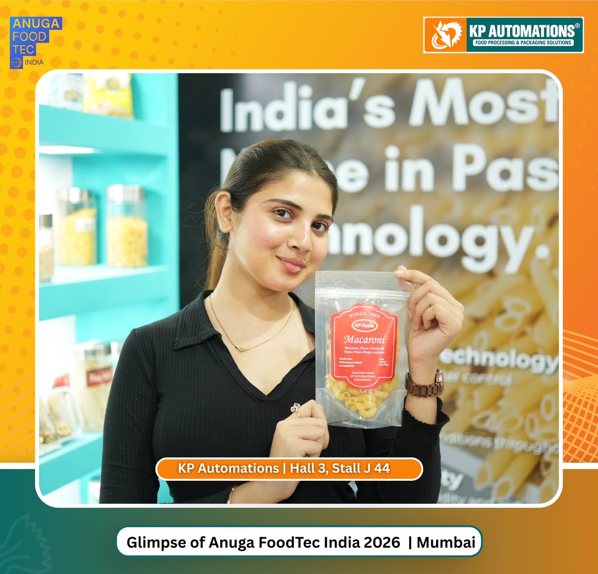 kpautomationltd's tweet photo. Day 3 | Final Day at Anuga FoodTec India 2026!

A memorable final day in Mumbai! We’re grateful to everyone who visited KP Automations and took the time to explore our latest technologies and food processing solutions.

#AnugaFoodTecIndia2026 #Day3 #FinalDay #KPAutomations https://t.co/BlWkoMFl21