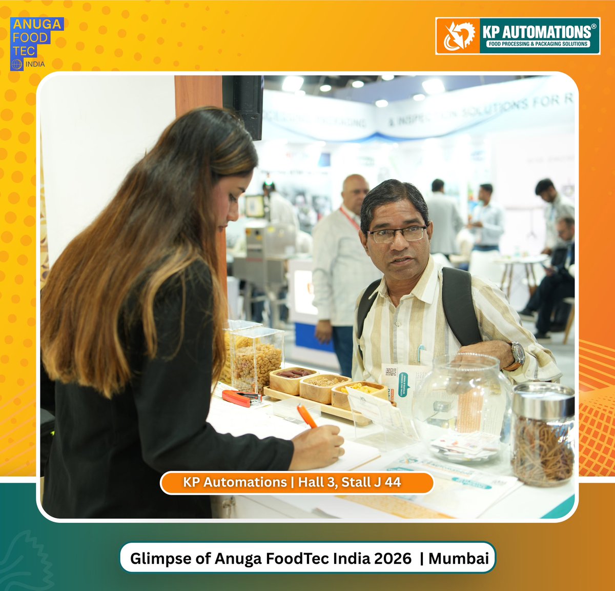kpautomationltd's tweet photo. Day 3 | Final Day at Anuga FoodTec India 2026!

A memorable final day in Mumbai! We’re grateful to everyone who visited KP Automations and took the time to explore our latest technologies and food processing solutions.

#AnugaFoodTecIndia2026 #Day3 #FinalDay #KPAutomations https://t.co/BlWkoMFl21