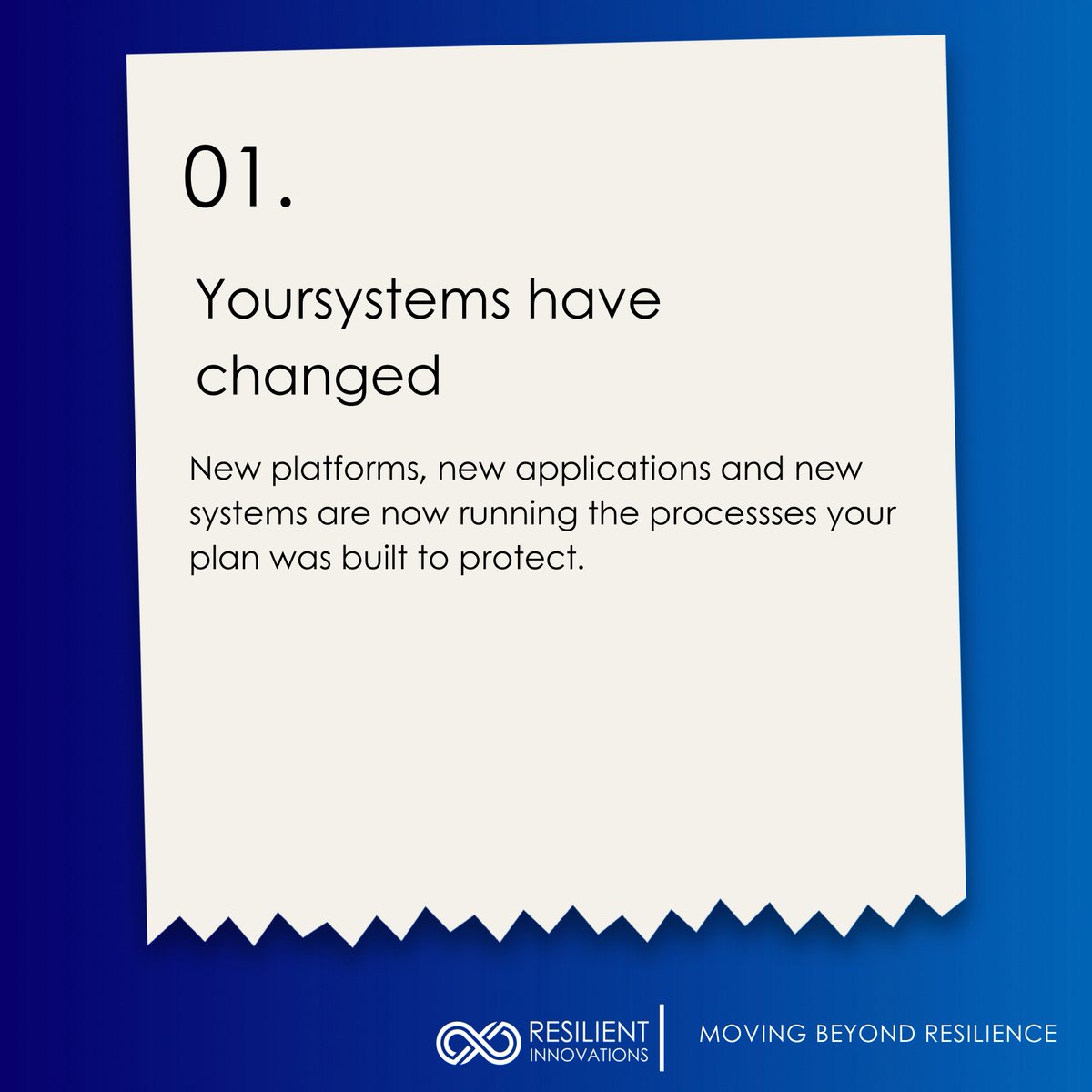 ResilientInno's tweet photo. Audit season separates what's on paper from what works in practice.  When did you last update and test your Business Continuity Plan?

Resilient Innovations can help you get audit ready.  

🌐https://t.co/NReLfS64mm 
📷info@ri.africa 

 #BusinessContinuity #AuditSeason https://t.co/353i6XbrlL