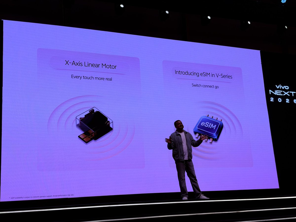 stufflistings's tweet photo. Finally, vivo V series has eSIM support 🤩

#vivoV80 #MyCinematicMoments #ZEISSPortraitSoPro https://t.co/tSg9kXxLyj
