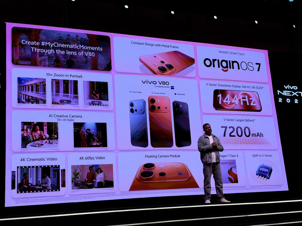 stufflistings's tweet photo. vivo V80 overview. 

#vivoV80 #MyCinematicMoments #ZEISSPortraitSoPro https://t.co/OQz7FBw5iA