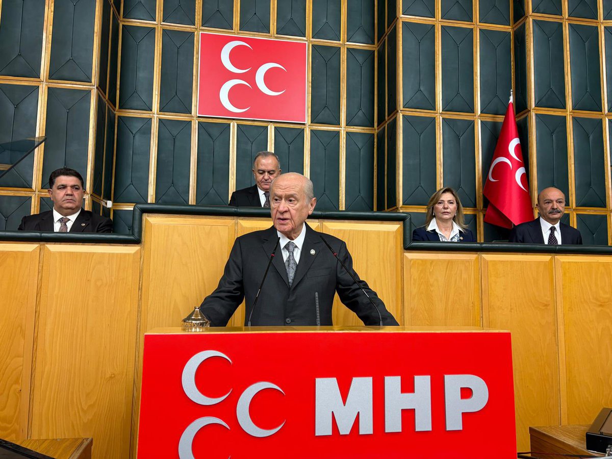 MhpTbmmGrubu's tweet photo. MHP TBMM Grup toplantımız başladı, Genel Başkanımız Sayın Devlet Bahçeli @dbdevletbahceli konuşuyor. https://t.co/G25PIJyqyc