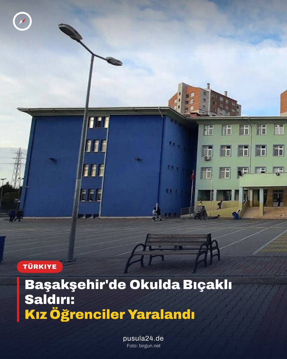 Pusula24de's tweet photo. Başakşehir’deki okul saldırısında Kaymakamlık 7, İstanbul Valiliği 5 öğrencinin yaralandığını duyurdu. Kaymakamlık, üç öğrencinin durumunun ağır olduğunu bildirdi. Okullarda güvenlik için hangi adımlar atılmalı? #Pusula24 #Başakşehir https://t.co/LGJEgN5OtJ