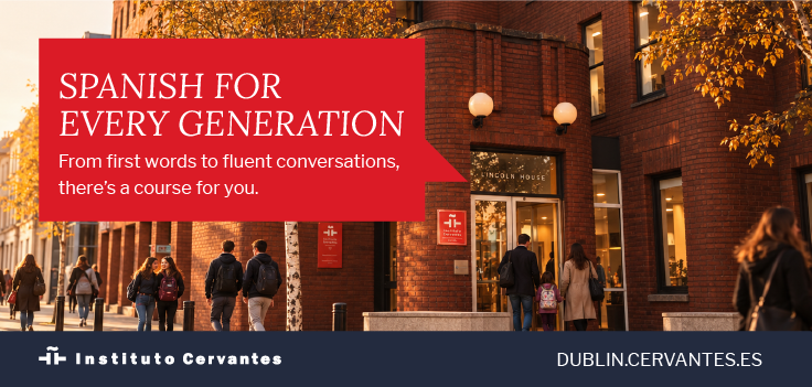 ICDublin's tweet photo. 🇪🇸🍂 There’s still time to join our Spanish courses at Instituto Cervantes Dublin!

🗓️ New semi-intensive adult courses: 27 &amp; 28 Oct

⏱️ Classes x2 week, 3h

🔗 https://t.co/D2y83Ln49W

#LearnSpanish #SpanishCourses #InstitutoCervantesDublin https://t.co/0sXL3B1qkr