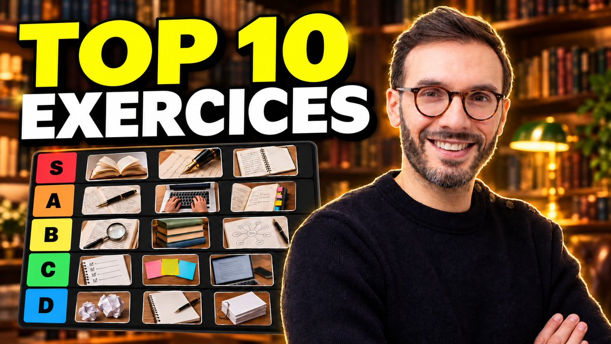 selim's tweet photo. TOP 10 des exercices pour progresser en copywriting. 
https://t.co/jmwNr1pD6R https://t.co/GypO6og4Vh