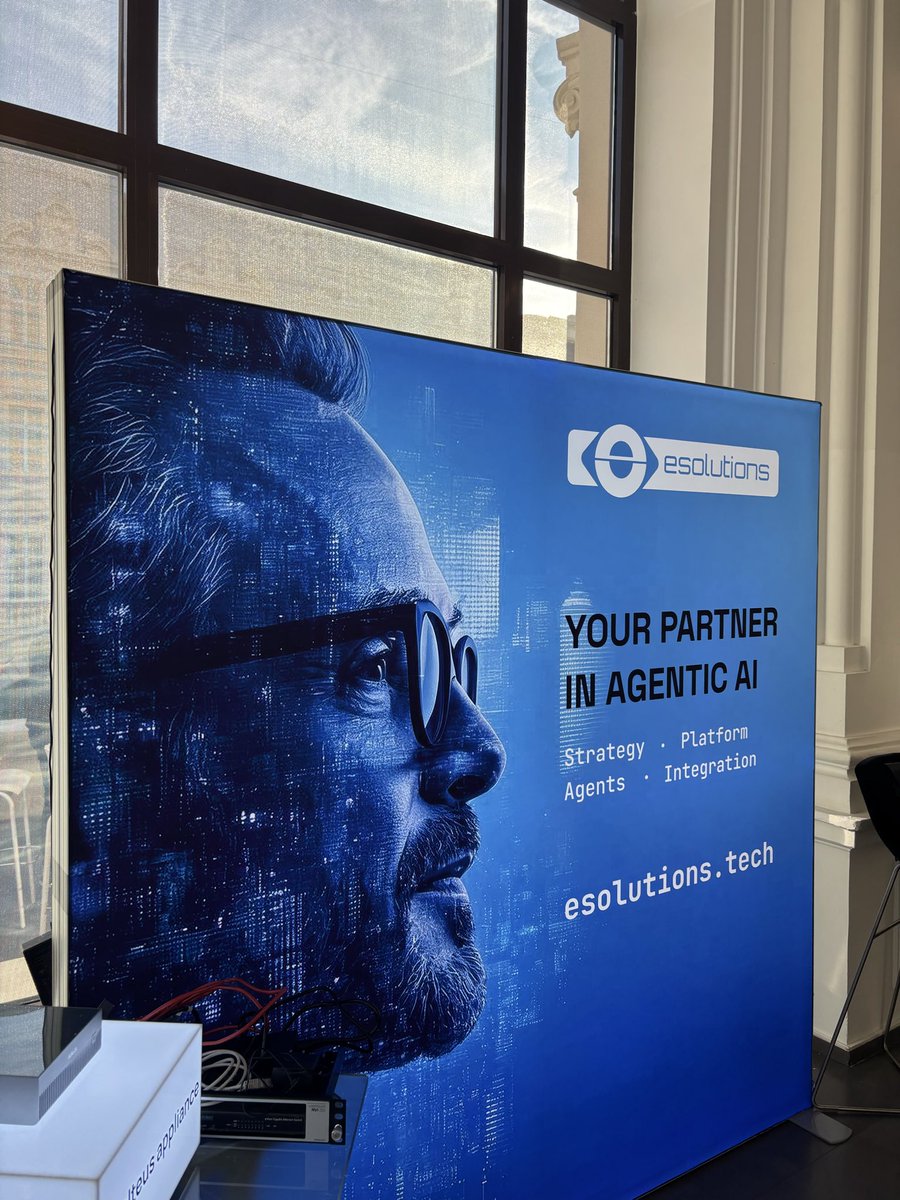 bigdataweek's tweet photo. Between sessions, stop by @eSolutionsTech booth and talk to their team about taking #AgenticAI from strategy to production: from secure integrations and configurable agents to governance, monitoring and enterprise controls.

#eSolutions #bigdataweek #bdw2026 #bdwbucharest https://t.co/Nj77kNuysz