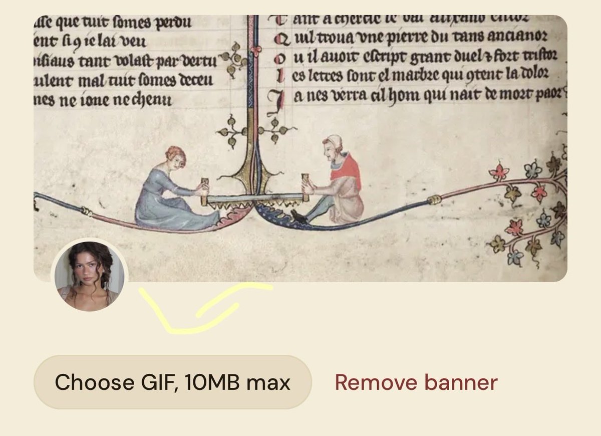goldwingpisces's tweet photo. @specslibrary this is so wonky lmfao but i got all my gifs from pinterest! some may not fit so i suggest picking a few you like :) then i just uploaded it on where the choose gif button is!! ( the arrow is so bad 😭😭 ) https://t.co/4hXR2DzVzy