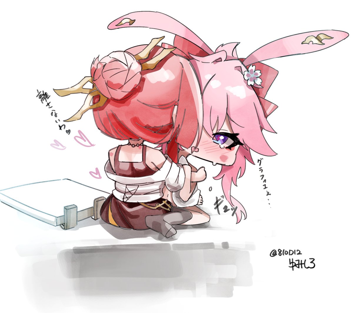 arkwhite02's tweet photo. グラフィエ×緋英予告絵まとめ #Evanescia #Evanescia https://t.co/LgJCxFcIK2