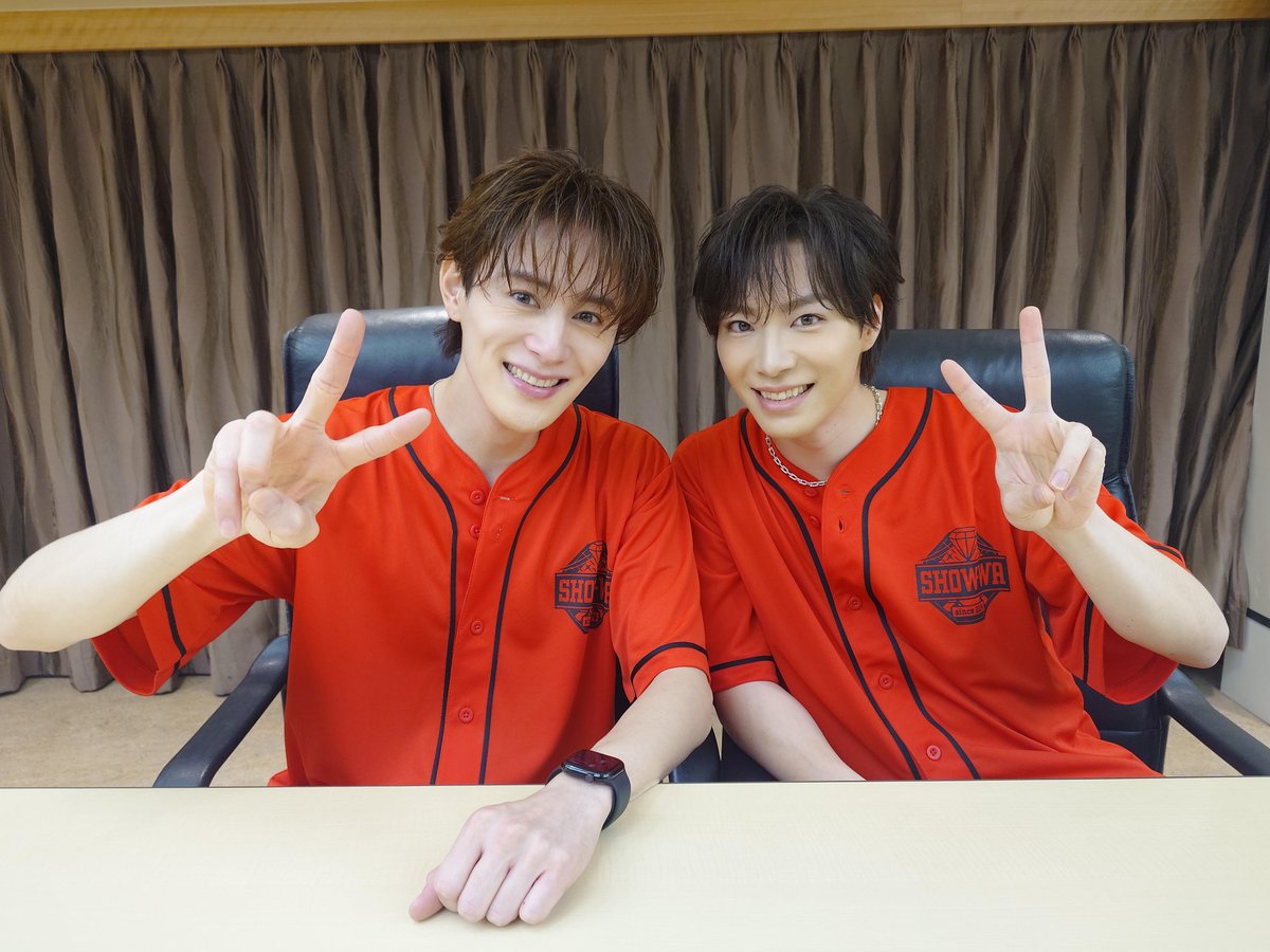 eradio_official's tweet photo. #キャッチ火曜日 🔥

今日の「アーティストをキャッチ!」は
SHOW-WA（@SHOW_WAofficial）の

塩田将己(@masaki_shiota17)さんと、
向山毅(@TAKESHI_show_wa)さんが担当されました

聞き逃した方は
#ラジコタイムフリー 機能で
https://t.co/1SSnrnK2lc 

次回の登場は 12 月 1 日を予定しております。
詳しくは今後の e-radio の X をチェックしてください。 

#SHOW_WA
#塩田将己 #向山毅
#アーティストをキャッチ 
#FM滋賀 #eradio #キャッチ770