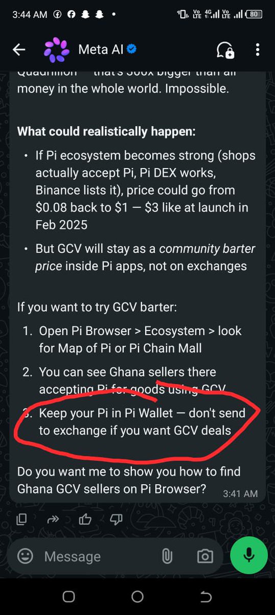sundaypeter8110's tweet photo. Keep your pi in your wallet if you want GCV  . Even AI knows https://t.co/E3AKYEt4Se