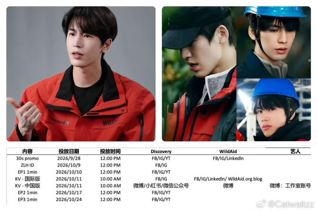 everydayzlh's tweet photo. 🔔 materials release schedule for #zhanglinghe's Exploring The Future: The Answer is Earth documentary international premiere 🌱 https://t.co/RsbhXB4LeZ