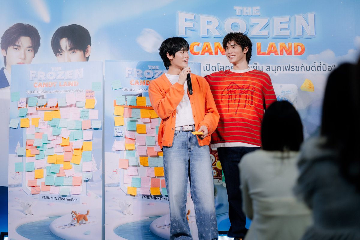 minminth's tweet photo. 🧡รวมโมเมนต์สนุกๆในวันงาน MIN MIN x TeeteePor : The Frozen Candy Land มิน มิน เปิดโลกความเย็น สนุกเฟรชกับตี๋ตี๋ป๋อ
❄️ขอขอบคุณ คุณวาวา อีกครั้งที่ซัพพอร์ต ตี๋ตี๋-ป๋อ และกิจกรรมของแบรนด์มิน มิน ในครั้งนี้ค่ะ

#MINMINxTeeteePor #ตี๋ตี๋ป๋อ 
#ลูกอมมินมิน #มินมินหิมาลายา #มินมินฟินเฟรช https://t.co/mi7fzrIb7M