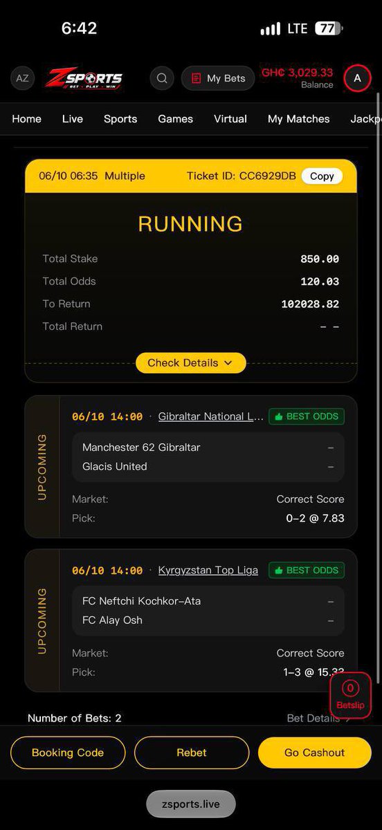 DAILYFIXEDhwbf's tweet photo. Booking code ➡️EVVC92

Free 2/2 FIXED CORRECT SCORE 🔥🆓🆓🆓🆓🆓

120+ odds 

Booking code➡️➡️EVVC92

This ticket is 100% Fixed, Don’t miss it by any chance, Stake very high and enjoy the best of our service 

Good luck 👍🍀
USE THIS LINK  TO REGISTER ONLY:⬇️⬇️⬇️⬇️ https://t.co/5SjbApdpCw