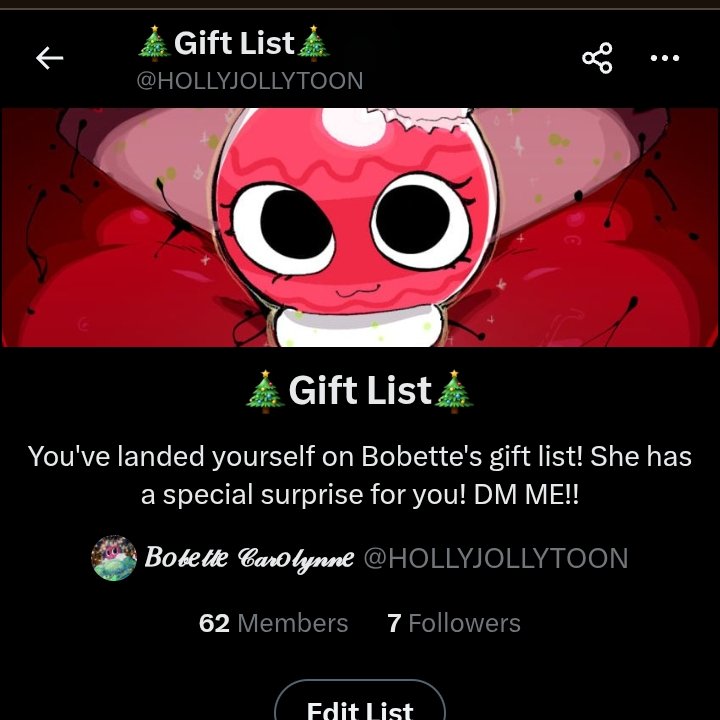 HOLLYJOLLYTOON's tweet photo. ☆Lil bonus thing☆

Drop your muse below! See if they get added to this list! https://t.co/oiEUZywU96