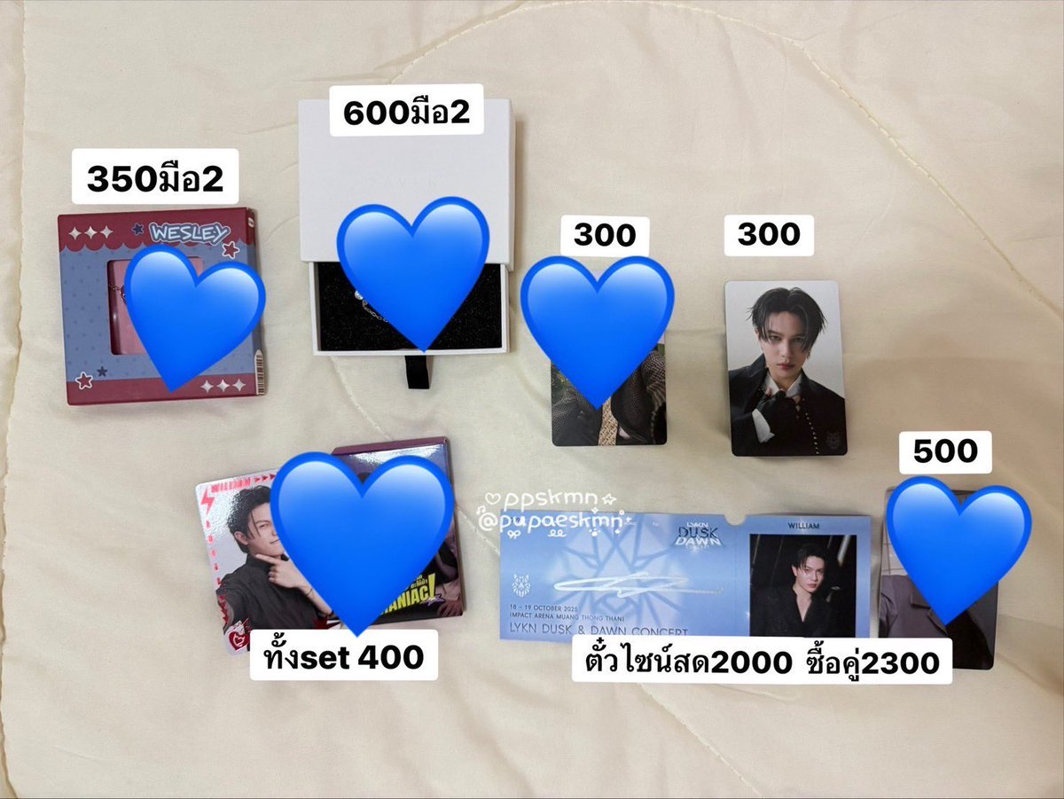 ppskmn's tweet photo. อัพเดตสินค้าค้าบบ สนใจชิ้นไหนสอบถามได้นะคะ 

(นัดรับคอนไลแคน23,ฟิวเจอร์ทุกวัน)
#ตลาดนัดวิลเลี่ยมเอส #ตลาดนัดgmmtv #ตลาดนัดไลแคน #ตลาดนัดlykn https://t.co/4oDNiO9RzJ