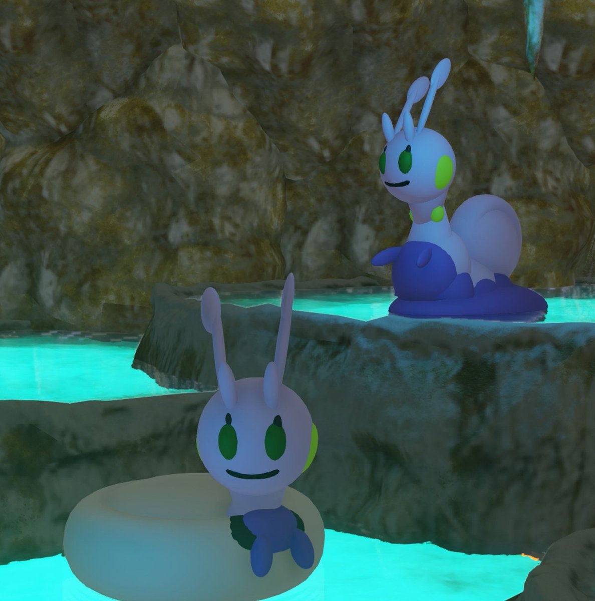 ruin0201end's tweet photo. #PSO2NGS_SS   #PSO2NGS
#PSO2でポケモン 
ヌメイル 再現 https://t.co/BokP9QX1Z8