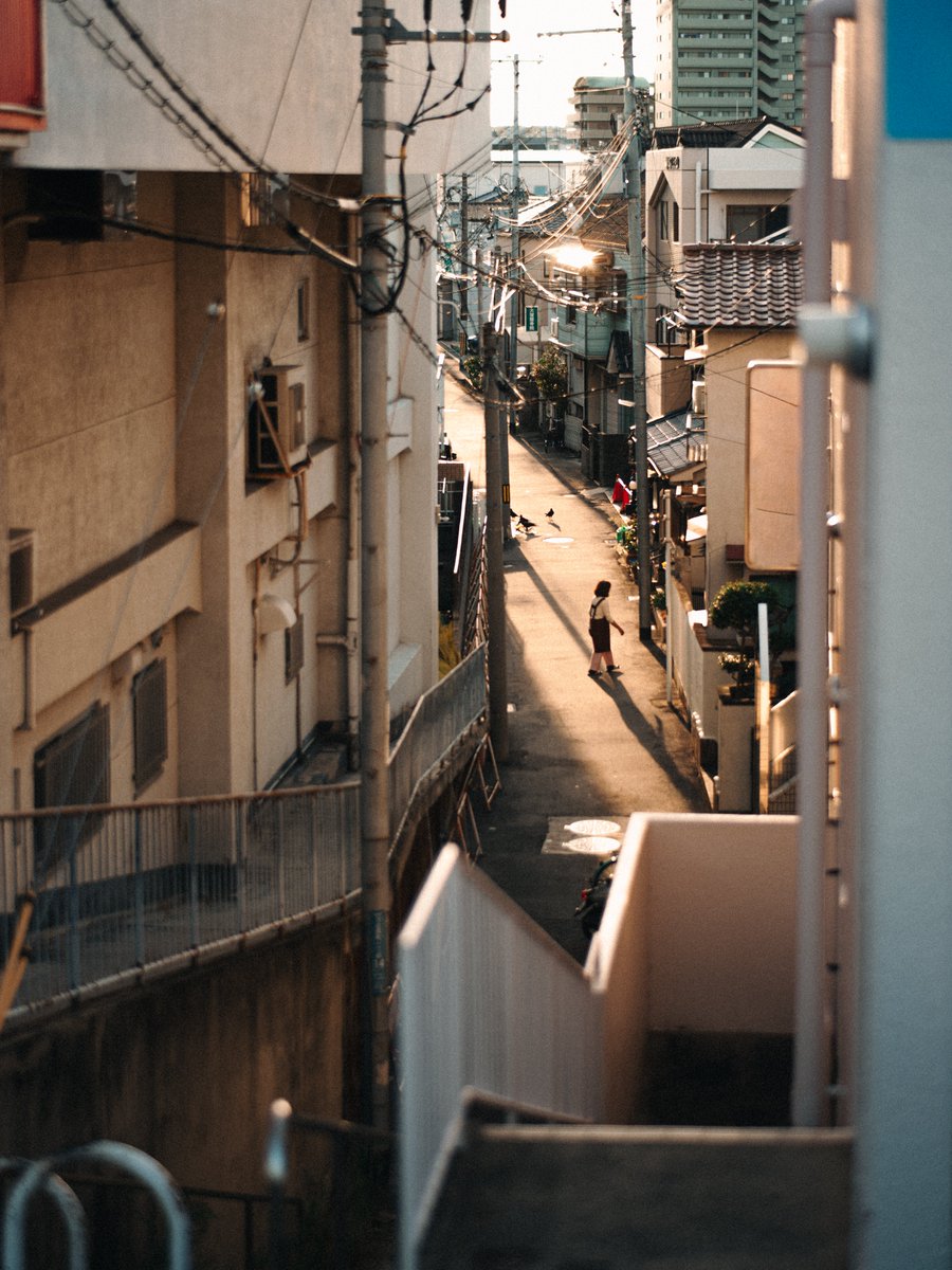 meeeetsu's tweet photo. あの頃は夕方が嫌いだった。 https://t.co/l5KEqkVM95