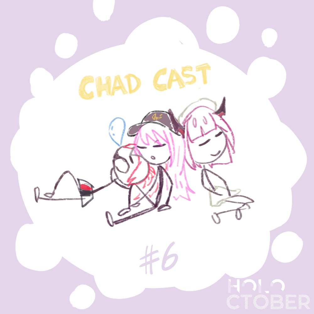 rayfoo_art's tweet photo. Day 6: stick man CHADCAST rest day
My holoctober challenge will take a pause since this s the last drawing I can rush out before travelling
#holoctober #CHADCAST https://t.co/8H9lt4wKhx