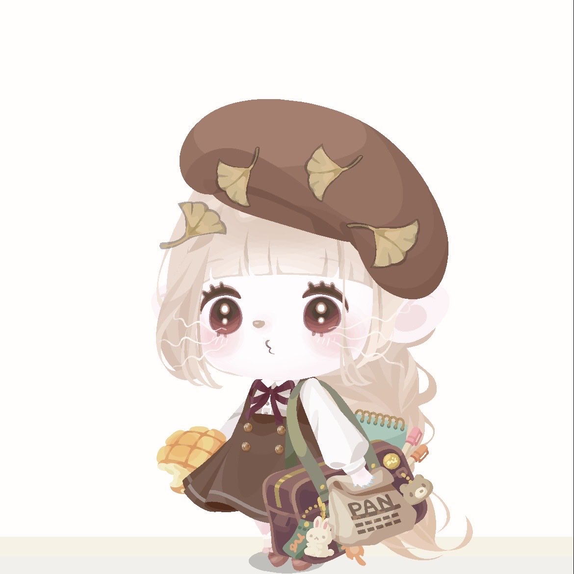 mashirukan's tweet photo. しろちゃんにおかばんもらった〜👜♩ https://t.co/TQjEIItAGs