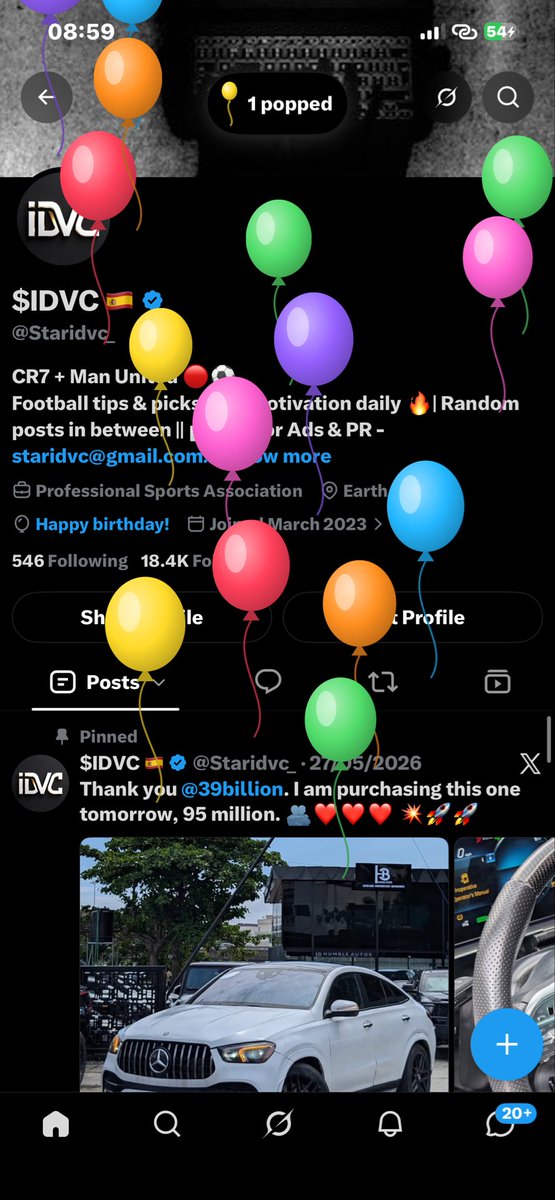 Staridvc_'s tweet photo. 🥳🥳🥳🥳🥳🥳🥳 https://t.co/oP4ngdLUHD