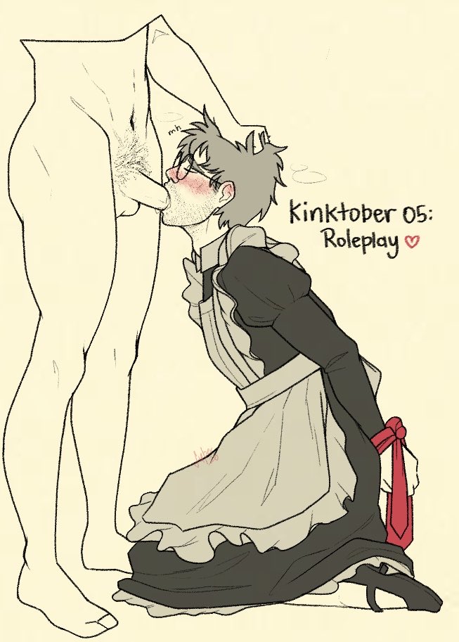 Dredorida's tweet photo. #RGCUkinktober2026 day 5: roleplay ❤️ this was consensual. Don’t save him he’s right where he wants to be fr #rylandgrace #rygos https://t.co/Fb96lAnsDN
