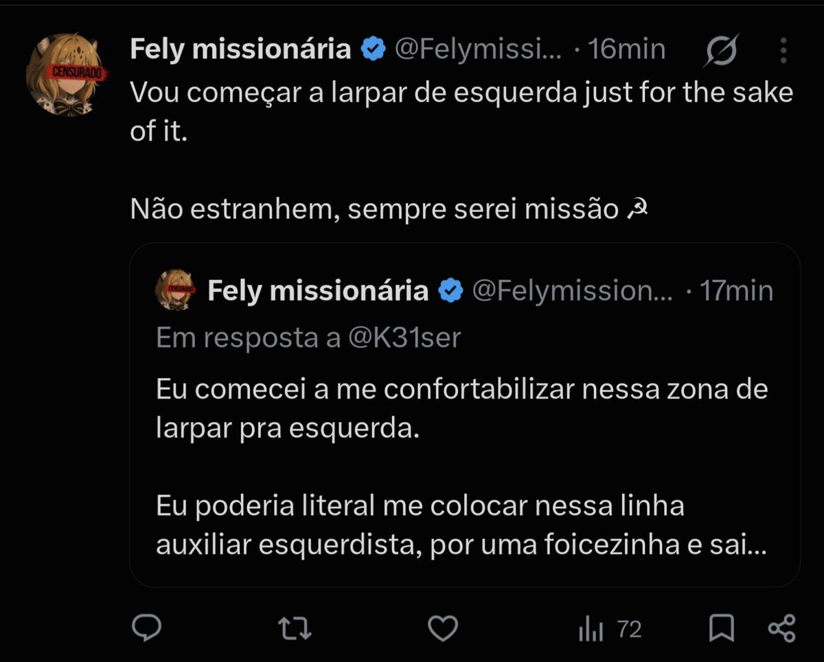 TropicalScv1ad's tweet photo. @cebell_ Não cai nessa, eles são mentiroso vorazes https://t.co/Ld21qRZcmE