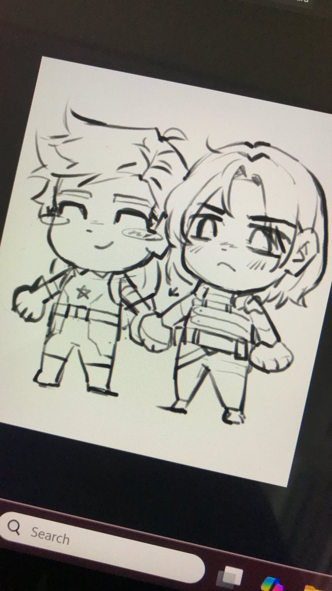 gizaaChAn's tweet photo. Wip #stucky https://t.co/mS42Zllhqo