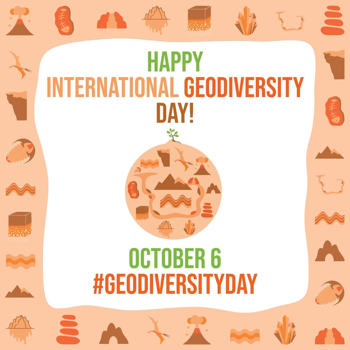GeodiversityDay's tweet photo. 🥳 Happy Geodiversity Day!
⭐ As we celebrate with the theme 'Geodiversity On Our Doorstep', find an event near you, or a global online event to join:
🌐 https://t.co/ZSV9fPb6aN
#GeodiversityDay https://t.co/gMLAlJh7j5