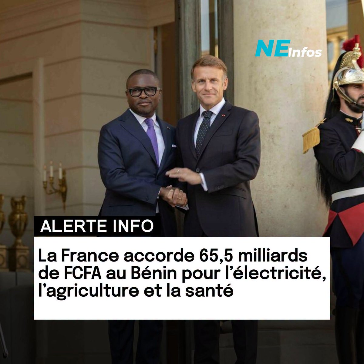 martine_live's tweet photo. 65,5 MILLIARDS. 100 MILLIONS D'EUROS.
C'est le chèque signé hier à Paris. Pour le Bénin.
Pendant que les Français comptent chaque kilowattheure, pendant que l'agriculteur français se suicide, que le pêcheur français crève la gueule ouverte, que nos hôpitaux tournent sans moyens https://t.co/ld8XCMnt5B