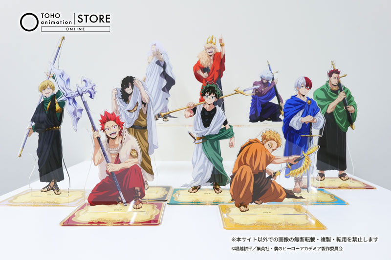 TOHOanimeSTORE's tweet photo. 【#僕のヒーローアカデミア】

◤￣￣￣￣￣￣￣￣￣￣￣￣
アニメ『#僕のヒーローアカデミア』より、
新十傑ビジュアルグッズ 好評販売中！
　　　　＿＿＿＿＿＿＿＿＿＿＿＿＿＿◢

「ビッグアクリルスタンド」「キャラファイングラフ」は【TaS限定】で販売！
※在庫が無くなり次第終了となります

▼商品の詳細はこちら！
https://t.co/ArE7QSx7wJ

#ヒロアカ #heroaca_a
