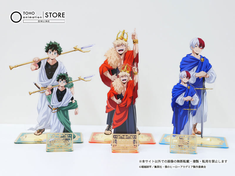 TOHOanimeSTORE's tweet photo. 【#僕のヒーローアカデミア】

◤￣￣￣￣￣￣￣￣￣￣￣￣
アニメ『#僕のヒーローアカデミア』より、
新十傑ビジュアルグッズ 好評販売中！
　　　　＿＿＿＿＿＿＿＿＿＿＿＿＿＿◢

「ビッグアクリルスタンド」「キャラファイングラフ」は【TaS限定】で販売！
※在庫が無くなり次第終了となります

▼商品の詳細はこちら！
https://t.co/ArE7QSx7wJ

#ヒロアカ #heroaca_a