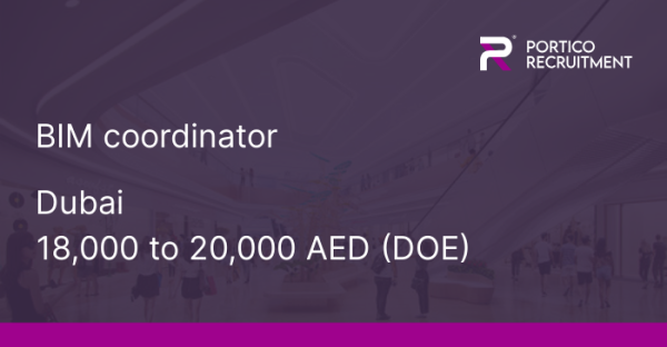 Porticocareers's tweet photo. Hot Job!! BIM coordinator, 18,000 to 20,000 AED (DOE) - #Dubai. https://t.co/DLbG4O4N0E https://t.co/M1NuXeUdXh