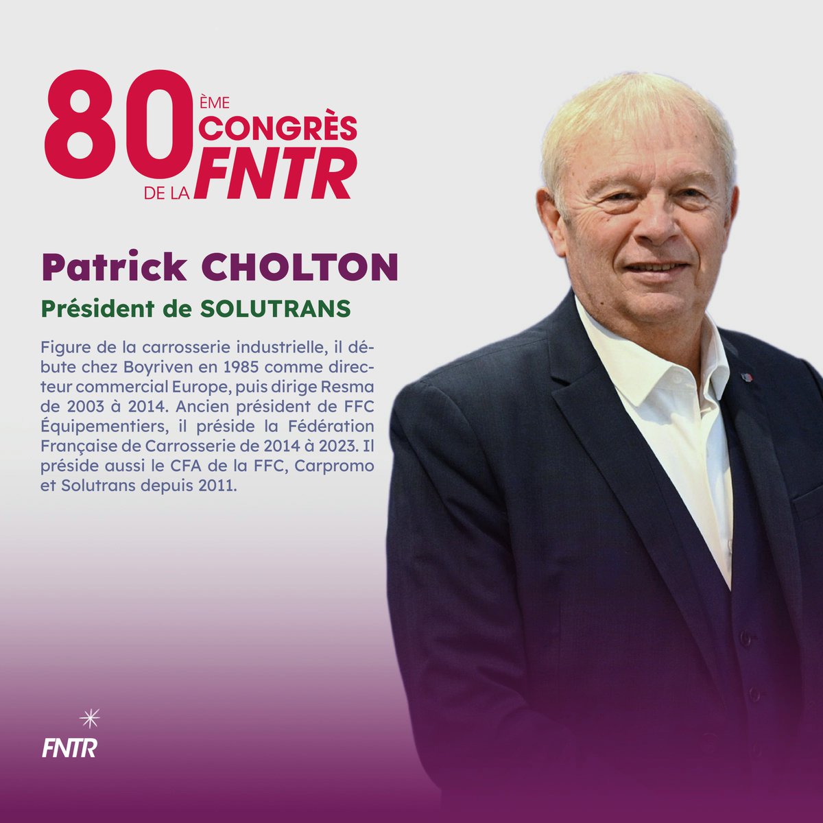 FNTR's tweet photo. 📢 J-2 avant le 80ème #congrèsFNTR - Découvrez nos intervenants de la table ronde prospective « Et les 80 prochaines années ? »

Rendez-vous le :
📅 8 octobre 2026
📍 Beffroi de Montrouge (92)
🔗 Informations et inscription (gratuite) : https://t.co/iO6dlWkImm https://t.co/UnfIdUgTAH