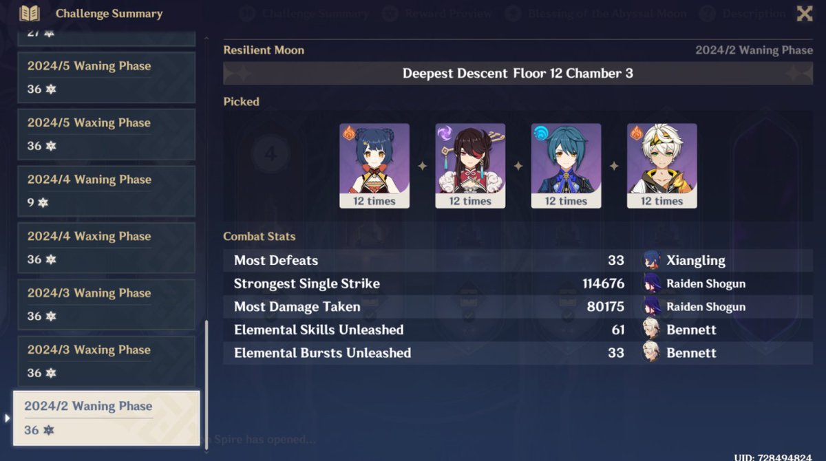 Millah0607's tweet photo. I miss being able to full clear abyss with these kind of teams
Raiden national was so easy to play it was so fun
(99% of my units are powercrept now i probably couldnt even clear floor 12) https://t.co/1NpVAlavmH