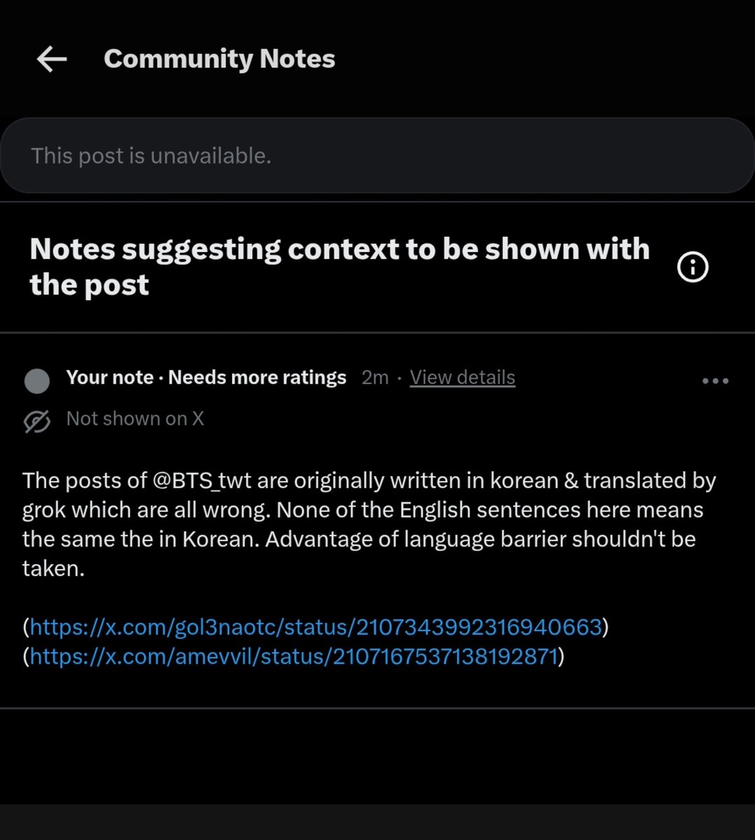 urmisope's tweet photo. RATE THE CN HELPFUL ‼️

• https://t.co/PLRiB3AGWc

Antis could be dis dmb to dig 875 old twts to drag mistranslation 
Report👇
https://t.co/QyE3GKhZU6 https://t.co/0it9hKT2oJ