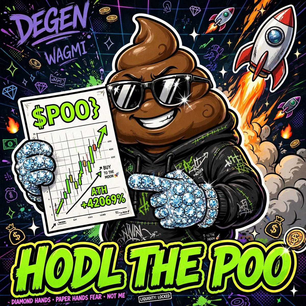 Pluto200303's tweet photo. @PooDotMeme Mom said I should stop playing with shit… sorry, Mom, it’s $POO 💩😂
@ChopThePack  @emmyonsol https://t.co/ZGF91U6r7g