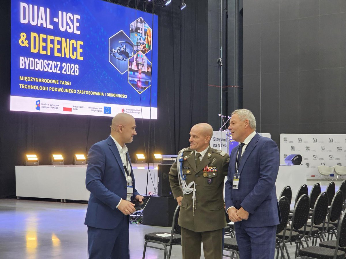 Pro_Progressio's tweet photo. Ruszają targi „Dual-Use &amp; Defence Bydgoszcz 2026” w BCTW!

Jesteśmy na miejscu, gotowi na dwa dni rozmów na styku sektora cywilnego, naukowego i obronnego.
A całe wydarzenie prowadzi Prezes Pro Progressio, Wiktor Doktór!🎤

 #ProProgressio #Bydgoszcz #BPPT #BCTW #DuaUseandDefence https://t.co/hRW1j4OUlA