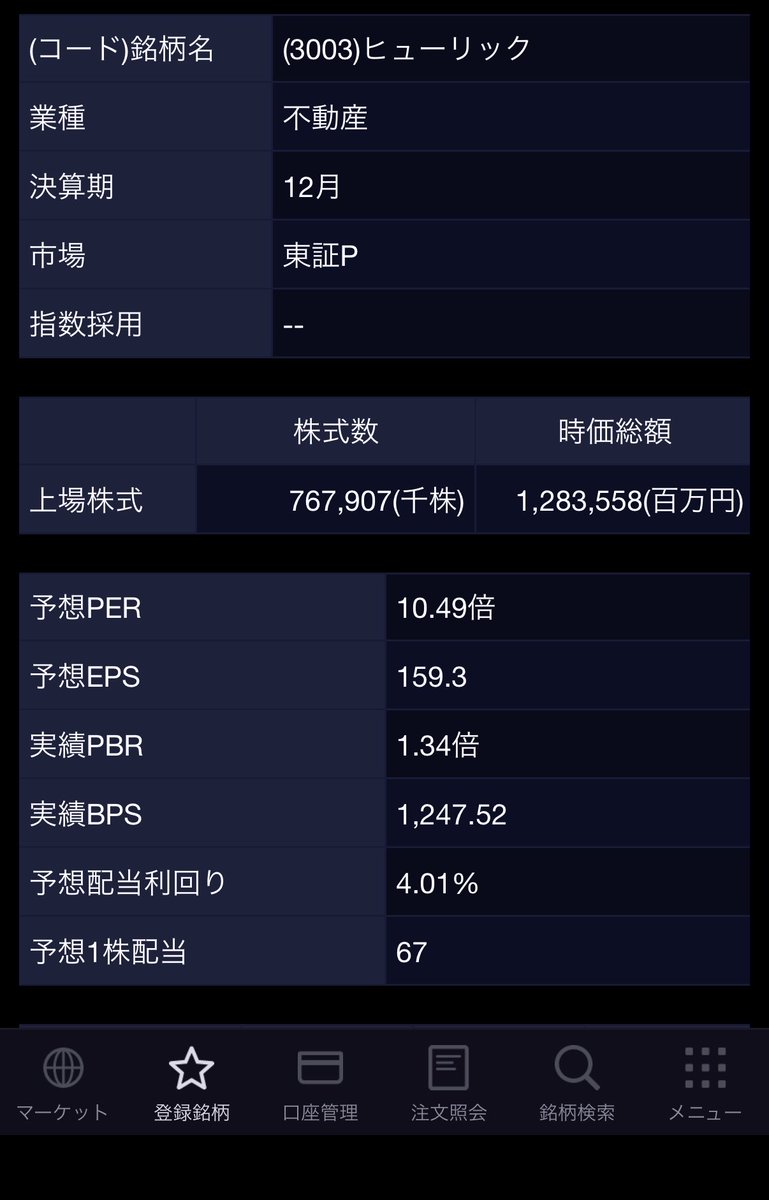 MRCuWz2SsWGoVZ6's tweet photo. ヒューリック！時は来た！
ついに配当利回り4%超え！

予想利回り 4.01%
14期連続増配予定！

300株以上を2年以上保有で、
6,000円相当（3,000円×2点）
の株主優待グルメカタログギフト！

狙ってる人多いですよね？ https://t.co/F9w2haXzg3